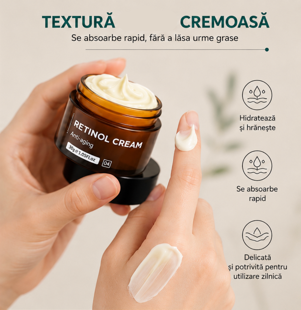 Crema Anti-Îmbătrânire Cu Retinol